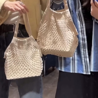 Sacs de rangement de coton-tige sacs de stockage de fruits et légumes commerçant de supermarché sacs de shopping sacs de poulet sacs de petite tissure sacs de femme