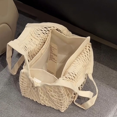 Sacs de rangement de coton-tige sacs de stockage de fruits et légumes commerçant de supermarché sacs de shopping sacs de poulet sacs de petite tissure sacs de femme