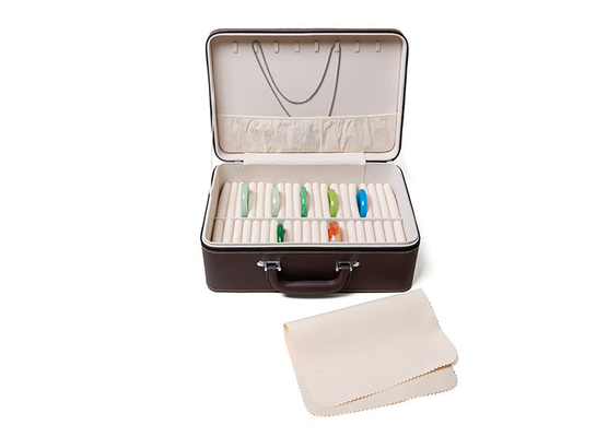 VINTAGE GRANDE Capacité BOIX DE REMISSION DU BRACELET DE CHOIR BOX DE REMISSION du ménage BOX de REMISSION du BRACELET de JADE Portable BOX de REMISSION de JADE