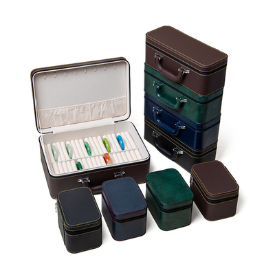 VINTAGE GRANDE Capacité BOIX DE REMISSION DU BRACELET DE CHOIR BOX DE REMISSION du ménage BOX de REMISSION du BRACELET de JADE Portable BOX de REMISSION de JADE