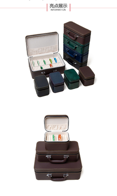 VINTAGE GRANDE Capacité BOIX DE REMISSION DU BRACELET DE CHOIR BOX DE REMISSION du ménage BOX de REMISSION du BRACELET de JADE Portable BOX de REMISSION de JADE