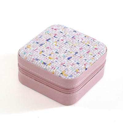 Série de petits parfums stockage simple de voyage joaillerie portable boîte de stockage boucles d'oreilles anneau anneau petite boîte de bijoux