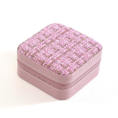 Série de petits parfums stockage simple de voyage joaillerie portable boîte de stockage boucles d'oreilles anneau anneau petite boîte de bijoux
