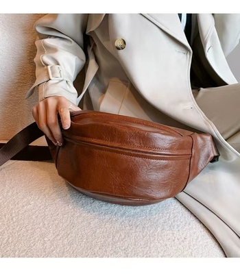 Sac à poitrine unisexe ultra léger simple couleur solide Fanny pack marque sac transversale homme sac à épaule