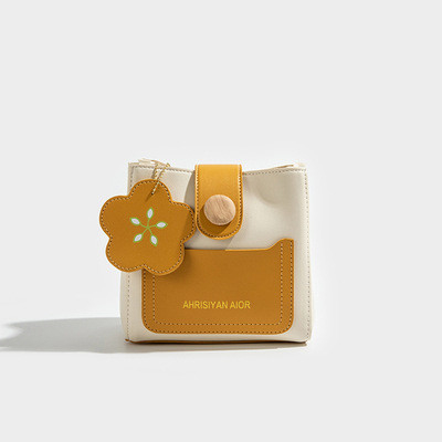 L'été frais tout-match sac de mode féminin tendance de la mode avancée sens de la niche de conception crossbody sac de seau populaire cette année