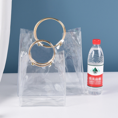 NS TASQUE TRANSPARENT en PVC ROND à la main Pour le mariage