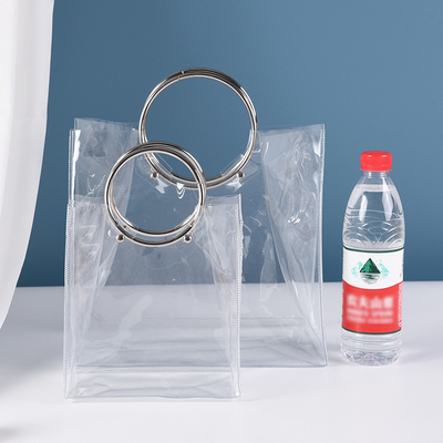 NS TASQUE TRANSPARENT en PVC ROND à la main Pour le mariage