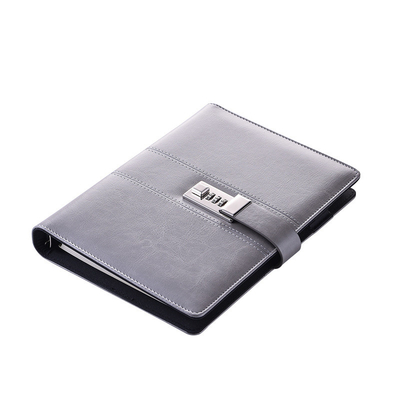 A5 Livre de code Carnet de notes avec registre de verrouillage Carte de carte Carte de code Livre de feuilles lâches