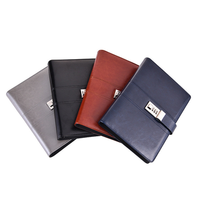 A5 Livre de code Carnet de notes avec registre de verrouillage Carte de carte Carte de code Livre de feuilles lâches