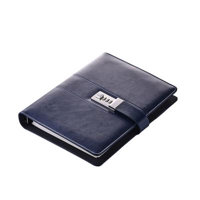A5 Livre de code Carnet de notes avec registre de verrouillage Carte de carte Carte de code Livre de feuilles lâches