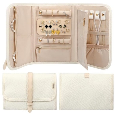 BOUTIQUE de voyage pour le stockage des bijoux BOUTIQUE de voyage pour le stockage des bijoux BOUTIQUE de voyage pour le stockage des bijoux BOUTIQUE de voyage portable pliable BOUTIQUE de voyage pour le stockage des bijoux
