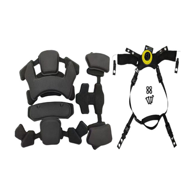Le casque de Wendy est équipé d'une suspension réglable et d'un coussin tactique.