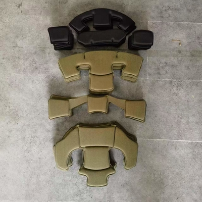 Le casque de Wendy est équipé d'une suspension réglable et d'un coussin tactique.