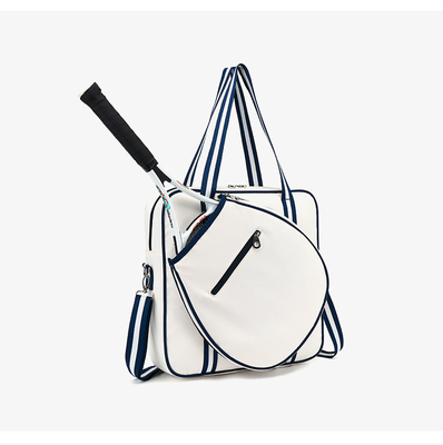 TENNIS BOURSE BILL ÉCLAVAGE CORSE BODY BODY BADMINTON BOURSE à rayures pour hommes et femmes