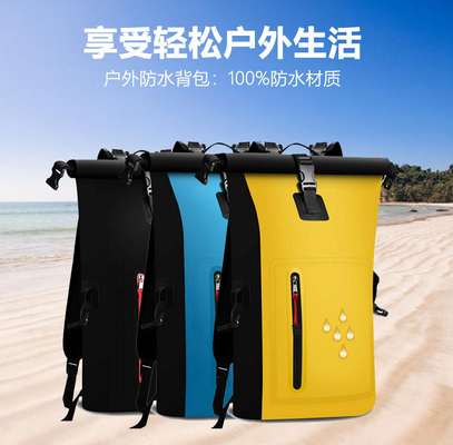 Sac en PVC étanche à l'air chaud à l'extérieur de grande capacité sac étanche à l'eau pour hommes et femmes sac étanche à l'air flottant multi-fonctions sac à dos étanche à l'eau