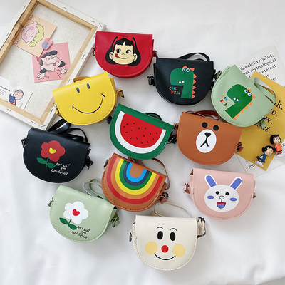 2024 mode nouvelle fille bébé mode épaule sac à dos cartoon sac de changement princesse petit sac