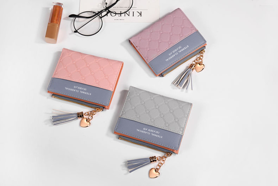 La version coréenne du nouveau porte-monnaie pour femmes porte-monnaie couleur courte porte-monnaie courte fermeture à glissière multi-carte monnaie porte-monnaie en stock