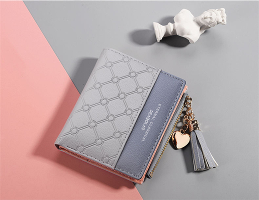La version coréenne du nouveau porte-monnaie pour femmes porte-monnaie couleur courte porte-monnaie courte fermeture à glissière multi-carte monnaie porte-monnaie en stock
