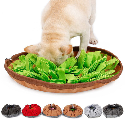 Cacher de la nourriture entraînement de chien jouets pour animaux de compagnie fournitures d'exercice odeur de fourrage alimentaire lent EXPENDER DE l'énergie décompression tapis olfactif