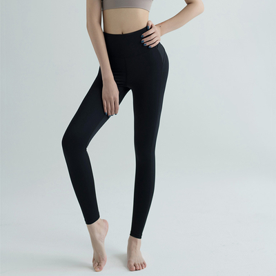 Nouveau pantalon de yoga à taille haute pour femmes EUROPE ET ÉTATS-UNIS Exercice de hanche en pêche