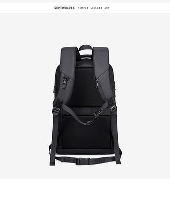 Nouveau sac à dos de travail sac à dos de voyageur de tous les jours sac à dos d'homme de grande capacité absorbant les chocs étanche à l'eau sac scolaire sac portable
