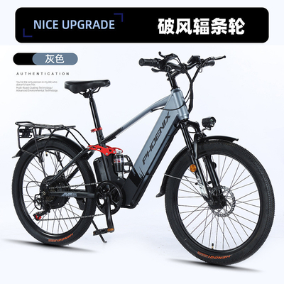 Électrique Nouveau vélo électrique vélo de montagne adulte rétro hors route vitesse variable booster vélo électrique