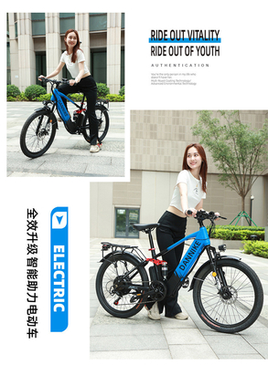 Électrique Nouveau vélo électrique vélo de montagne adulte rétro hors route vitesse variable booster vélo électrique