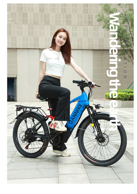 Électrique Nouveau vélo électrique vélo de montagne adulte rétro hors route vitesse variable booster vélo électrique