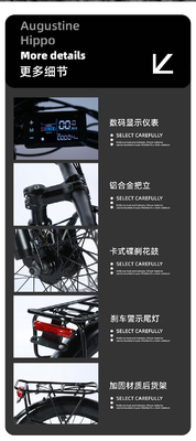Électrique Nouveau vélo électrique vélo de montagne adulte rétro hors route vitesse variable booster vélo électrique