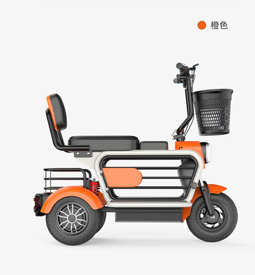Pet tricycle électrique mini maison ramassage des enfants petites femmes avec enfants marche Lithium électrique voiture à batterie