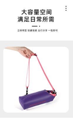 Sac étanche 2L nouveau sac étanche en PVC sac étanche à la natation 2 en 1 téléphone portable sac étanche à la natation