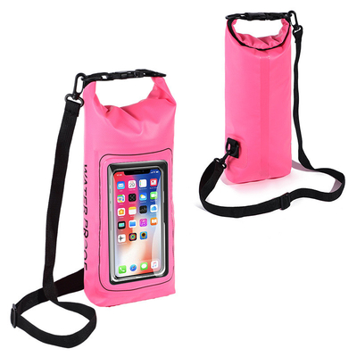 Sac étanche 2L nouveau sac étanche en PVC sac étanche à la natation 2 en 1 téléphone portable sac étanche à la natation