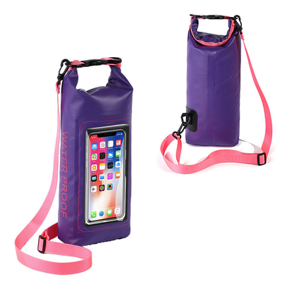 Sac étanche 2L nouveau sac étanche en PVC sac étanche à la natation 2 en 1 téléphone portable sac étanche à la natation