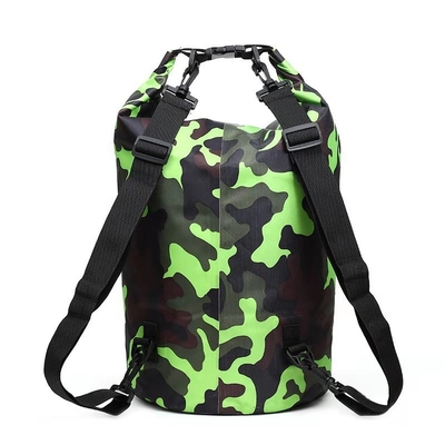 Camuflage transfrontalier sac imperméable à l'eau épaule unique épaule double épaule sac imperméable à l'eau seau polyester légèrement sec humide SEP