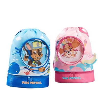 Le sac de natation étanche à l'eau pour enfants séparation de l'humidité sèche sac à dos NEW WOOF TEAM