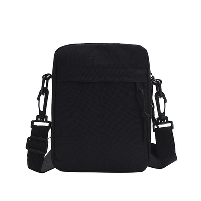 Sac à dos en tissu de sport pour hommes en couleur simple et solide Téléphone portable Sac à dos avec une épaule