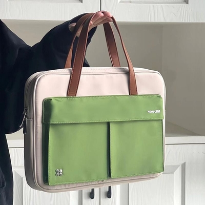 TENDANCE UNIVERSALE SENSHI D'HOMMES ET DE FEMMES Petit sac d'ordinateur portable frais, léger, élégant et résistant à l'eau