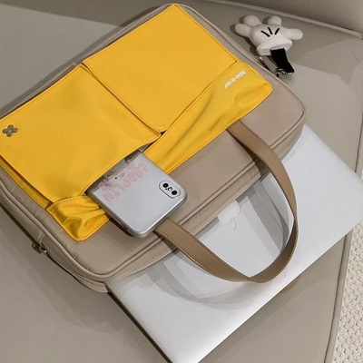 TENDANCE UNIVERSALE SENSHI D'HOMMES ET DE FEMMES Petit sac d'ordinateur portable frais, léger, élégant et résistant à l'eau