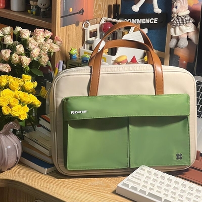 TENDANCE UNIVERSALE SENSHI D'HOMMES ET DE FEMMES Petit sac d'ordinateur portable frais, léger, élégant et résistant à l'eau