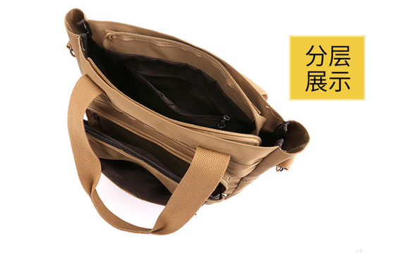 2024 Nouveau sac de maman atmosphérique de grande capacité épaule unique main à travers le corps sac en nylon Tissu de femme