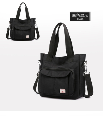 2024 Nouveau sac de maman atmosphérique de grande capacité épaule unique main à travers le corps sac en nylon Tissu de femme