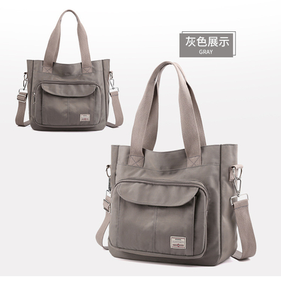 2024 Nouveau sac de maman atmosphérique de grande capacité épaule unique main à travers le corps sac en nylon Tissu de femme