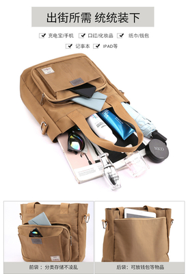 2024 Nouveau sac de maman atmosphérique de grande capacité épaule unique main à travers le corps sac en nylon Tissu de femme
