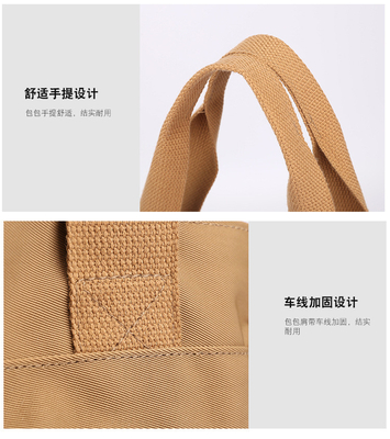 2024 Nouveau sac de maman atmosphérique de grande capacité épaule unique main à travers le corps sac en nylon Tissu de femme