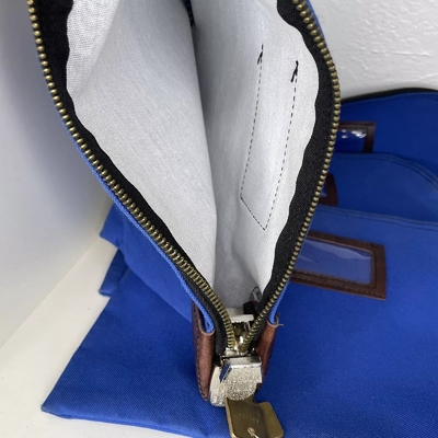 Dépôt bancaire sac fermeture à glissière avec deux clés sac d'identité sac de facture sac bancaire sac de retrait