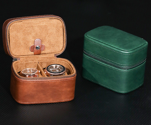 Deux montres de collection boîte à bijoux boîte à bijoux portable