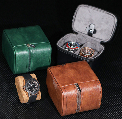 Deux montres de collection boîte à bijoux boîte à bijoux portable