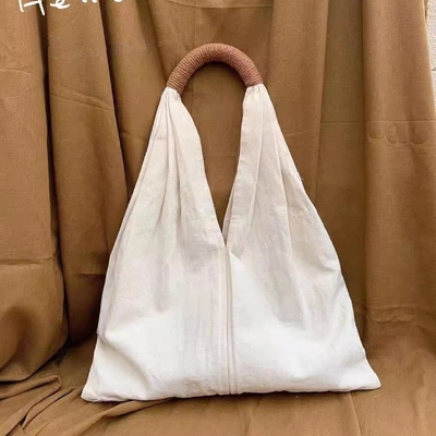La mode française VINTAGE coton sac de lin HARAJUKU style épaule simple toile sac Mori système de grande capacité