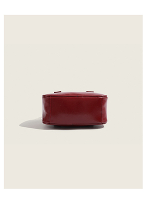 Nouveau sac à main de mode coréen rétro PU petit sac à corps crossbody sac de bowling