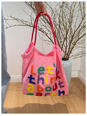 Sac à main de grande capacité de style coréen en tout-en-un sac à épaule de femme portable sac de magasinage à main